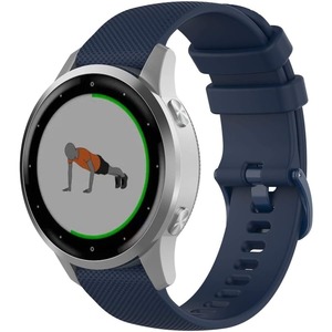 Garmin Vivoactive 4S Strap Quick Release Silicone (Navy)