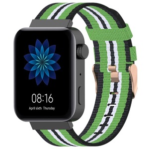 Garmin Vivoactive 6 Nylon Strap [Black/Lime]