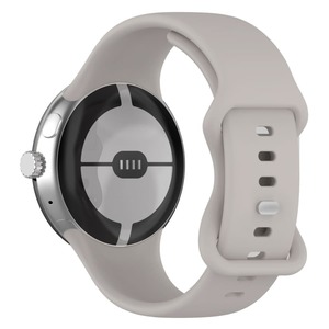 Google Pixel Watch 3 (41mm) Silicone Strap (Small) [Ivory]