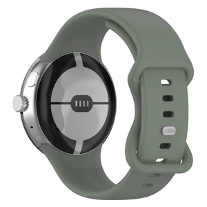 Google Pixel Watch Series: Google Pixel Watch 3 (41mm) Silicone Strap (Small) [Hazel]