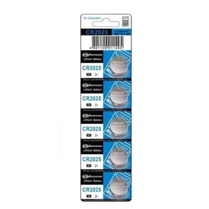 Watch Batteries for Koonenda CR2025 (5 Pack)