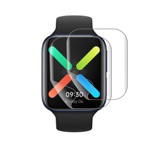 Oppo Watch Screen Protectors: Hydrogel Screen Protector for Oppo Watch (46mm) (Pack of 6)