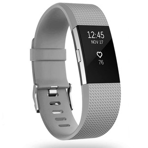 Fitbit Charge 2 Strap Classic Silicone (Grey)