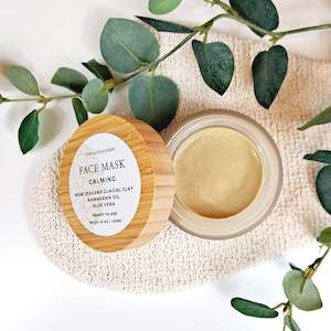 NZ Glacial Clay Mask | Calming | Ready to Use | Glass Jar