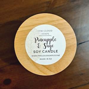 Candles: Pineapple & Sage - Lake House Collection | Soy Candle