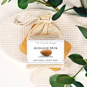 Almond Milk Soap | Unscented Natural Soap | For Problem & Sensitive Skin