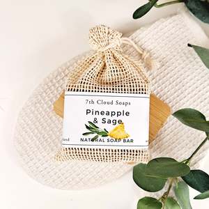All Soap Bars Nz: Pineapple & Sage Soap | Natural Soap for Sensitive Skin