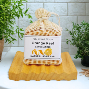All Soap Bars Nz: Orange Peel Soap | Natural Exfoliating Soap for Sensitive Skin