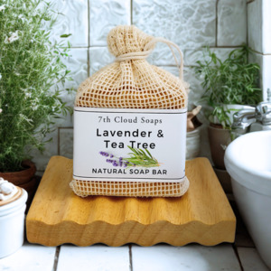All Soap Bars Nz: Lavender & Tea Tree Soap | Natural Soap for Sensitive Skin