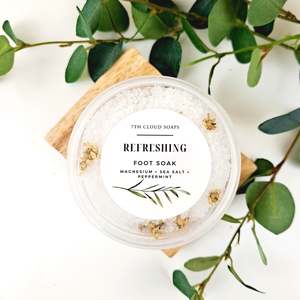 Bath: Refreshing Foot Soak | Magnesium & Peppermint | 250g