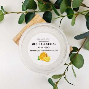 Bath: Muscle & Stress Bath Soak | Magnesium & Citrus | 250g