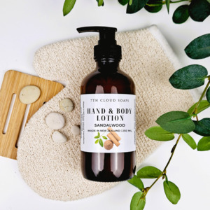 Hand & Body Lotion - Sandalwood | 250ml Glass Pump
