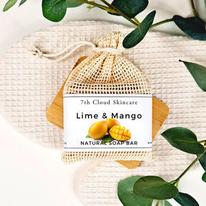 All Soap Bars Nz: Lime & Mango Soap | Fresh Tropical Natural Soap