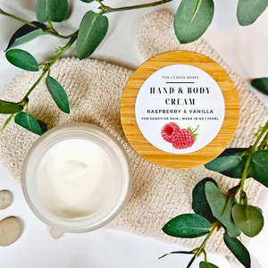Raspberry & Vanilla Hand & Body Cream