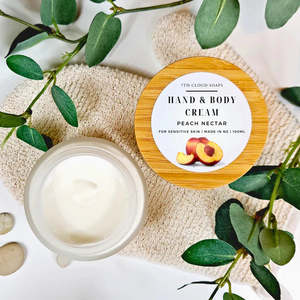 Moisturizes: Peach Nectar Hand & Body Cream