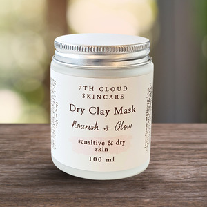Nourish & Glow Dry Clay Mask | Sensitive & Dry Skin