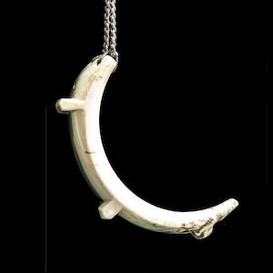 Pendants: Matau style Jade Pendant by Alex Sands