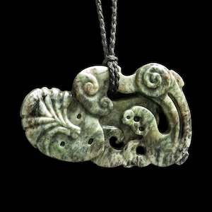 Detailed Nelson Jade Manaia by Nick Balme