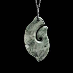 Necklaces: Jade Matau pendant by Nick Balme