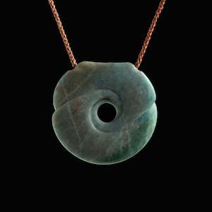 Aotea Koru Disc Pendant