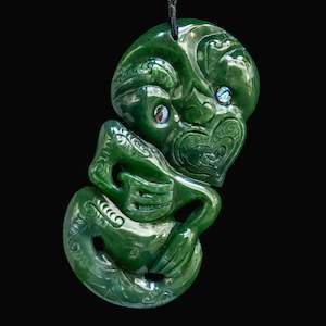 Jade Hei Tiki: Very Large Jade Hei Tiki