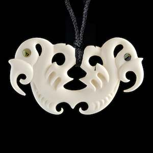Specials: Double Manaia Bone Pendant