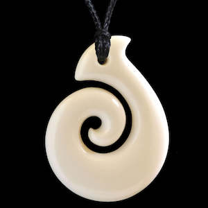 Specials: Small Hei Koru Matau Bone Pendant