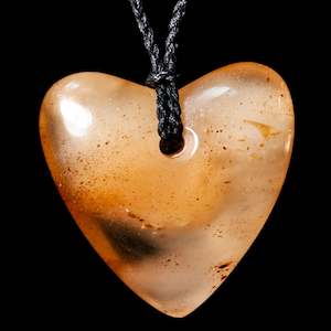Conrad Henderson 1: Kauri Amber Heart by Conrad Henderson