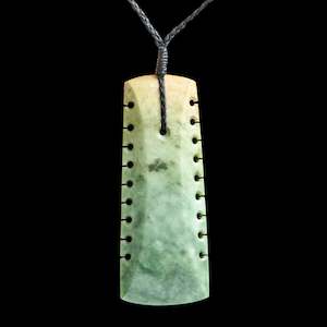 Raegan Bregman: Jade Hei Toki hand-crafted Pendant by Raegan Bregman
