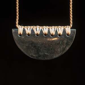 Shields: Onewa  Breast Plate Hand-carved by Alex Sands