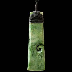 Orphaned: Large Hei Toki with Koru by Alex Sands