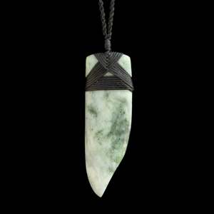 Orphaned: Jade Niho Pendant by Nick and Mady