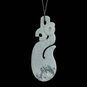 Orphaned: Contemporary Jade Manaia by Nick and Mady