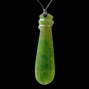 Small Hei Mere, handcrafted jade pendant