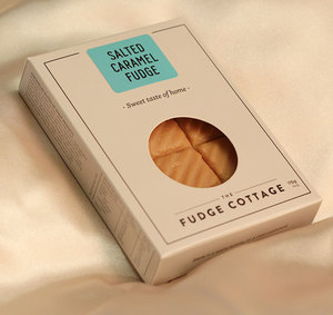 Salted Caramel Fudge Handcrafted Fudge Gifts The Fudge Cottage