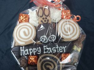 Easter Basket - Large Handcrafted Fudge Gifts The Fudge Cottage