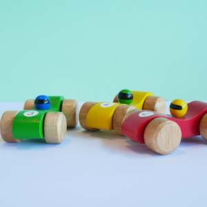 Wooden Racing Cars.