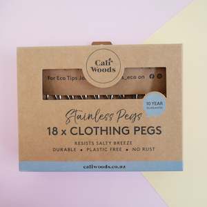 Eco Living: Caliwoods Stainless Steel Pegs