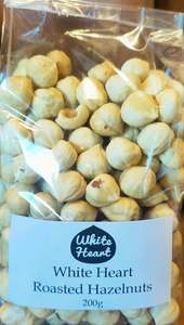 Pantry Staples: Roasted Hazelnuts 200g.  White Heart