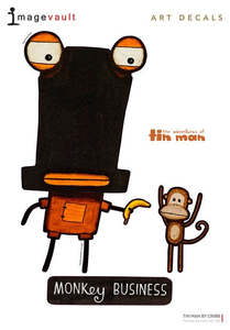 Monkey Business Decal