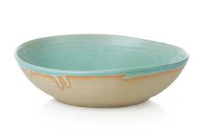 Frontpage: Earth Salad Bowl 28cm Seafoam