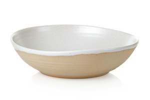 Frontpage: Earth Salad Bowl 28cm Eggshell