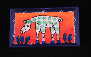 Products: Small Rectangle Plate - The Alpaca Company