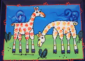 Large Rectangle Plate - The Alpaca Company