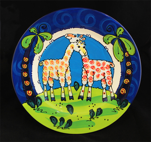Large Round Platter - The Alpaca Company
