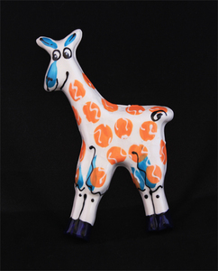 Pronking Alpaca Wall Creature - The Alpaca Company