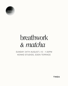 Breathwork and Matcha Meditation Session (includes Goody Bag worth $100)