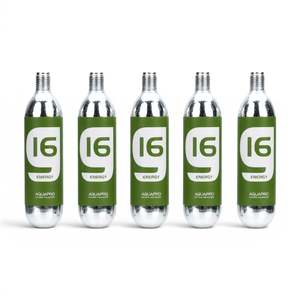 16g Disposable CO₂ Cartridges – 5-Pack
