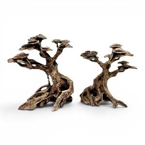 Hardscape: Timeless Forest Set Resin Bonsai Tree