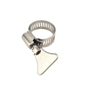 Adjustable Stainless Steel Hose Clamp (16–26mm) – Tool-Free Thumb Screw
